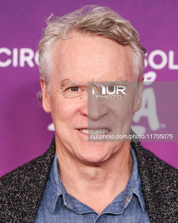 Tate Donovan arrives at Cirque du Soleil's 'KOOZA' Red Carpet Premiere held at the Santa Monica Pier on October 24, 2024 in Santa Monica, Lo...