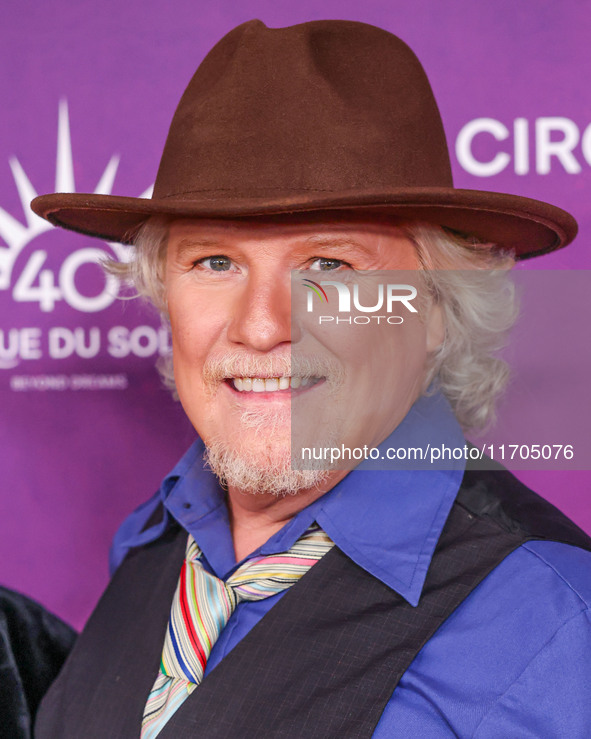 Marky Lennon arrives at Cirque du Soleil's 'KOOZA' Red Carpet Premiere held at the Santa Monica Pier on October 24, 2024 in Santa Monica, Lo...