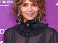 Halle Berry arrives at Cirque du Soleil's 'KOOZA' Red Carpet Premiere held at the Santa Monica Pier on October 24, 2024 in Santa Monica, Los...