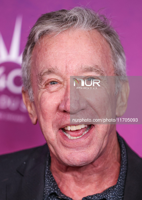 Tim Allen arrives at Cirque du Soleil's 'KOOZA' Red Carpet Premiere held at the Santa Monica Pier on October 24, 2024 in Santa Monica, Los A...