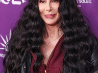 Cher arrives at Cirque du Soleil's 'KOOZA' Red Carpet Premiere held at the Santa Monica Pier on October 24, 2024 in Santa Monica, Los Angele...