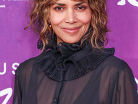 Halle Berry arrives at Cirque du Soleil's 'KOOZA' Red Carpet Premiere held at the Santa Monica Pier on October 24, 2024 in Santa Monica, Los...