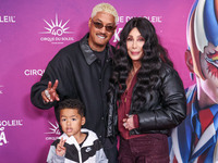 Slash Electric Alexander Edwards, Alexander Edwards and Cher arrive at Cirque du Soleil's 'KOOZA' Red Carpet Premiere held at the Santa Moni...