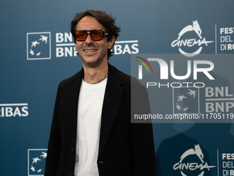 Stefano Chiantini attends the ''Supereroi'' photocall during the 19th Rome Film Festival at Auditorium Parco Della Musica in Rome, Italy, on...