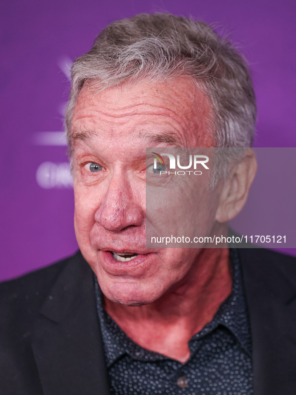 Tim Allen arrives at Cirque du Soleil's 'KOOZA' Red Carpet Premiere held at the Santa Monica Pier on October 24, 2024 in Santa Monica, Los A...