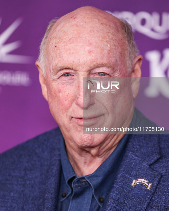 Phil Brock arrives at Cirque du Soleil's 'KOOZA' Red Carpet Premiere held at the Santa Monica Pier on October 24, 2024 in Santa Monica, Los...