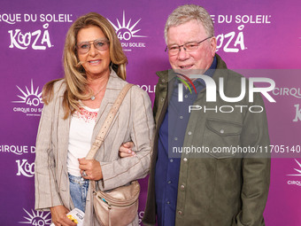 Elizabeth Shatner and William Shatner arrive at Cirque du Soleil's 'KOOZA' Red Carpet Premiere held at the Santa Monica Pier on October 24,...