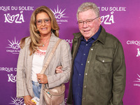 Elizabeth Shatner and William Shatner arrive at Cirque du Soleil's 'KOOZA' Red Carpet Premiere held at the Santa Monica Pier on October 24,...