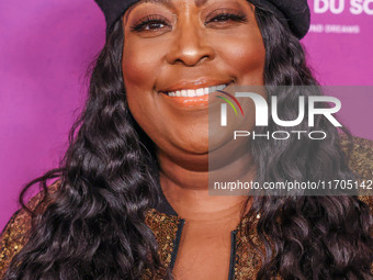 Loni Love arrives at Cirque du Soleil's 'KOOZA' Red Carpet Premiere held at the Santa Monica Pier on October 24, 2024 in Santa Monica, Los A...