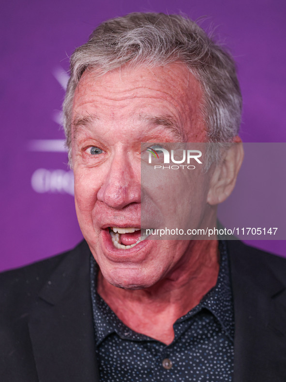 Tim Allen arrives at Cirque du Soleil's 'KOOZA' Red Carpet Premiere held at the Santa Monica Pier on October 24, 2024 in Santa Monica, Los A...