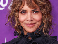 Halle Berry arrives at Cirque du Soleil's 'KOOZA' Red Carpet Premiere held at the Santa Monica Pier on October 24, 2024 in Santa Monica, Los...