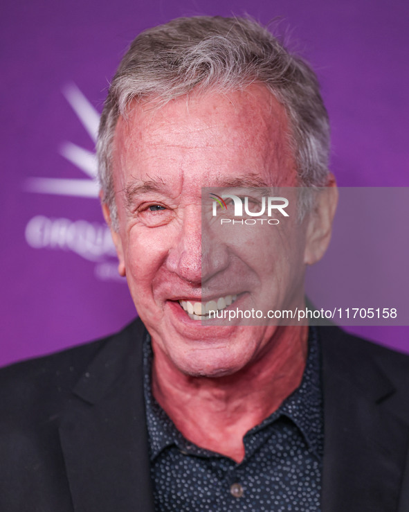 Tim Allen arrives at Cirque du Soleil's 'KOOZA' Red Carpet Premiere held at the Santa Monica Pier on October 24, 2024 in Santa Monica, Los A...