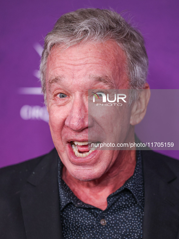 Tim Allen arrives at Cirque du Soleil's 'KOOZA' Red Carpet Premiere held at the Santa Monica Pier on October 24, 2024 in Santa Monica, Los A...