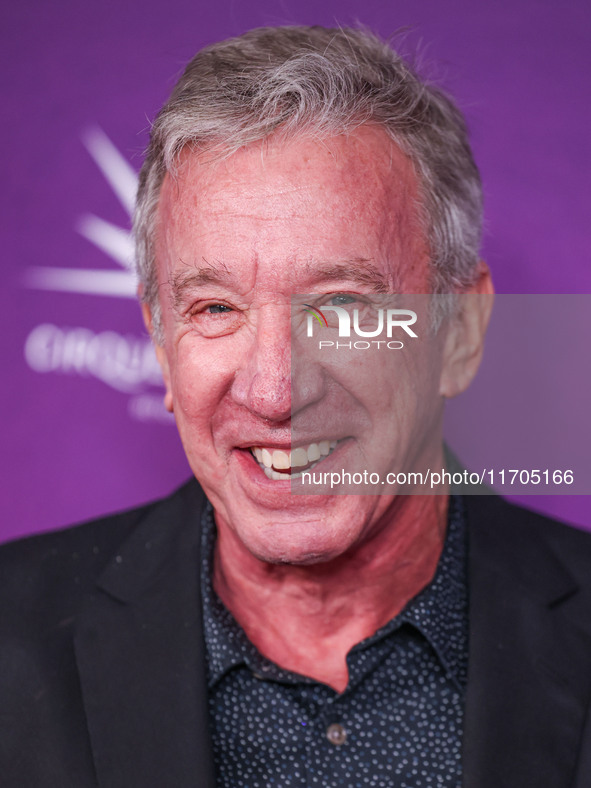 Tim Allen arrives at Cirque du Soleil's 'KOOZA' Red Carpet Premiere held at the Santa Monica Pier on October 24, 2024 in Santa Monica, Los A...