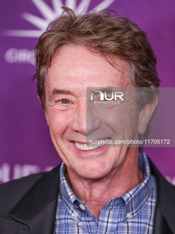 Martin Short arrives at Cirque du Soleil's 'KOOZA' Red Carpet Premiere held at the Santa Monica Pier on October 24, 2024 in Santa Monica, Lo...