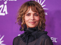 Halle Berry arrives at Cirque du Soleil's 'KOOZA' Red Carpet Premiere held at the Santa Monica Pier on October 24, 2024 in Santa Monica, Los...