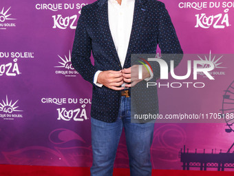 Robby Lariviere arrives at Cirque du Soleil's 'KOOZA' Red Carpet Premiere held at the Santa Monica Pier on October 24, 2024 in Santa Monica,...