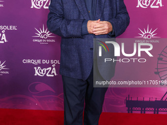 Phil Brock arrives at Cirque du Soleil's 'KOOZA' Red Carpet Premiere held at the Santa Monica Pier on October 24, 2024 in Santa Monica, Los...