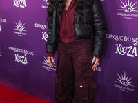 Cher arrives at Cirque du Soleil's 'KOOZA' Red Carpet Premiere held at the Santa Monica Pier on October 24, 2024 in Santa Monica, Los Angele...