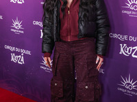 Cher arrives at Cirque du Soleil's 'KOOZA' Red Carpet Premiere held at the Santa Monica Pier on October 24, 2024 in Santa Monica, Los Angele...