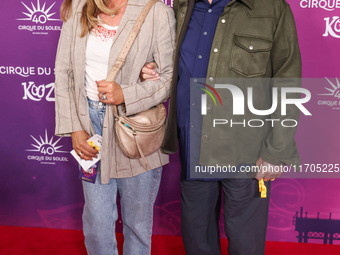 Elizabeth Shatner and William Shatner arrive at Cirque du Soleil's 'KOOZA' Red Carpet Premiere held at the Santa Monica Pier on October 24,...