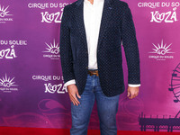 Robby Lariviere arrives at Cirque du Soleil's 'KOOZA' Red Carpet Premiere held at the Santa Monica Pier on October 24, 2024 in Santa Monica,...