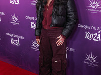 Cher arrives at Cirque du Soleil's 'KOOZA' Red Carpet Premiere held at the Santa Monica Pier on October 24, 2024 in Santa Monica, Los Angele...