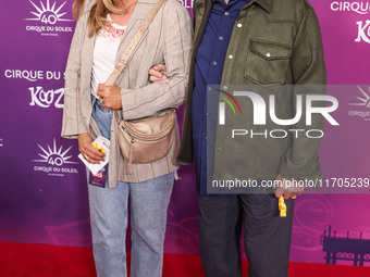 Elizabeth Shatner and William Shatner arrive at Cirque du Soleil's 'KOOZA' Red Carpet Premiere held at the Santa Monica Pier on October 24,...