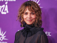 Halle Berry arrives at Cirque du Soleil's 'KOOZA' Red Carpet Premiere held at the Santa Monica Pier on October 24, 2024 in Santa Monica, Los...