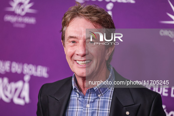 Martin Short arrives at Cirque du Soleil's 'KOOZA' Red Carpet Premiere held at the Santa Monica Pier on October 24, 2024 in Santa Monica, Lo...