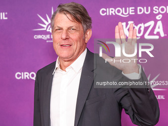 Adam Nimoy arrives at Cirque du Soleil's 'KOOZA' Red Carpet Premiere held at the Santa Monica Pier on October 24, 2024 in Santa Monica, Los...