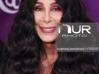 Cher arrives at Cirque du Soleil's 'KOOZA' Red Carpet Premiere held at the Santa Monica Pier on October 24, 2024 in Santa Monica, Los Angele...