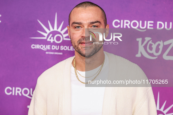 Jesse Williams arrives at Cirque du Soleil's 'KOOZA' Red Carpet Premiere held at the Santa Monica Pier on October 24, 2024 in Santa Monica,...