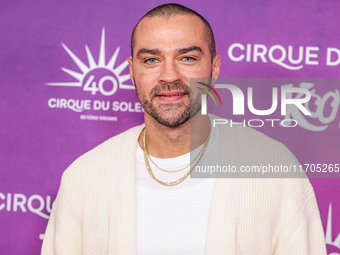 Jesse Williams arrives at Cirque du Soleil's 'KOOZA' Red Carpet Premiere held at the Santa Monica Pier on October 24, 2024 in Santa Monica,...