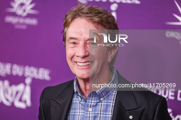 Martin Short arrives at Cirque du Soleil's 'KOOZA' Red Carpet Premiere held at the Santa Monica Pier on October 24, 2024 in Santa Monica, Lo...