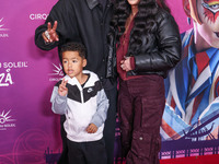 Slash Electric Alexander Edwards, Alexander Edwards and Cher arrive at Cirque du Soleil's 'KOOZA' Red Carpet Premiere held at the Santa Moni...