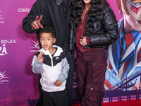 Slash Electric Alexander Edwards, Alexander Edwards and Cher arrive at Cirque du Soleil's 'KOOZA' Red Carpet Premiere held at the Santa Moni...