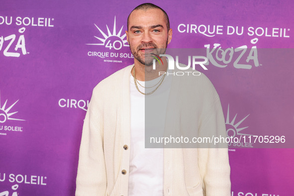 Jesse Williams arrives at Cirque du Soleil's 'KOOZA' Red Carpet Premiere held at the Santa Monica Pier on October 24, 2024 in Santa Monica,...