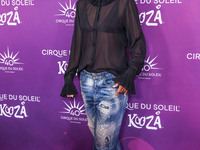 Halle Berry arrives at Cirque du Soleil's 'KOOZA' Red Carpet Premiere held at the Santa Monica Pier on October 24, 2024 in Santa Monica, Los...