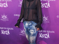 Halle Berry arrives at Cirque du Soleil's 'KOOZA' Red Carpet Premiere held at the Santa Monica Pier on October 24, 2024 in Santa Monica, Los...