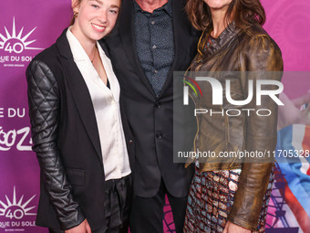 Elizabeth Allen-Dick, father Tim Allen and mother Jane Hajduk arrive at Cirque du Soleil's 'KOOZA' Red Carpet Premiere held at the Santa Mon...