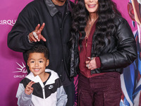 Slash Electric Alexander Edwards, Alexander Edwards and Cher arrive at Cirque du Soleil's 'KOOZA' Red Carpet Premiere held at the Santa Moni...