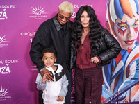 Slash Electric Alexander Edwards, Alexander Edwards and Cher arrive at Cirque du Soleil's 'KOOZA' Red Carpet Premiere held at the Santa Moni...