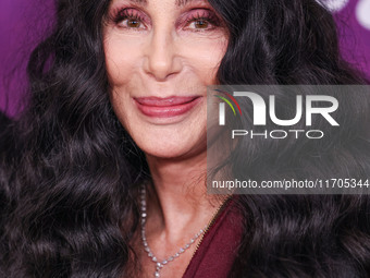 Cher arrives at Cirque du Soleil's 'KOOZA' Red Carpet Premiere held at the Santa Monica Pier on October 24, 2024 in Santa Monica, Los Angele...