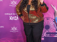 Loni Love arrives at Cirque du Soleil's 'KOOZA' Red Carpet Premiere held at the Santa Monica Pier on October 24, 2024 in Santa Monica, Los A...