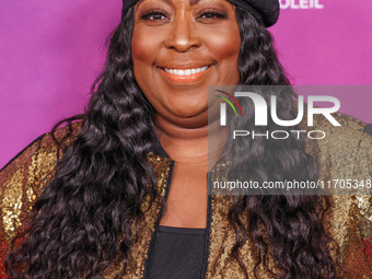 Loni Love arrives at Cirque du Soleil's 'KOOZA' Red Carpet Premiere held at the Santa Monica Pier on October 24, 2024 in Santa Monica, Los A...