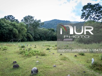 A Muslim graveyard and a memorial for the victims of the Tak Bai Incident are located at Wadil-Husen Mosque in Pattani. Daily life continues...