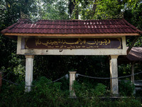 A memorial for the victims of the Tak Bai Incident is at Wadil-Husen Mosque in Pattani. Daily life continues in Tak Bai, Narathiwat, Thailan...