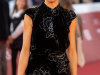 Barbara Chichiarelli attends the ''Supereroi'' red carpet during the 19th Rome Film Festival at Auditorium Parco Della Musica in Rome, Italy...