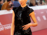 Barbara Chichiarelli attends the ''Supereroi'' red carpet during the 19th Rome Film Festival at Auditorium Parco Della Musica in Rome, Italy...